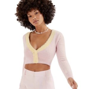 For Love And Lemons Sheila Cropped Cardigan